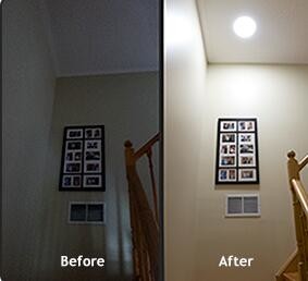 Quality Innovative Solar Powered LED Skylight , Roof Mounted LED Ceiling Lights for sale