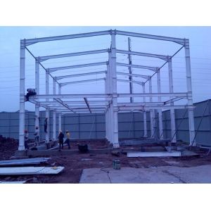 China Light Structure QHHK Eps Panel Prefab Warehouse Building on sale