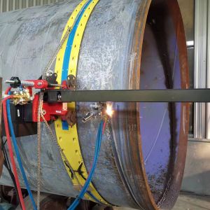 CNC Controller Professional Pipe Cutting Machine For High Performance