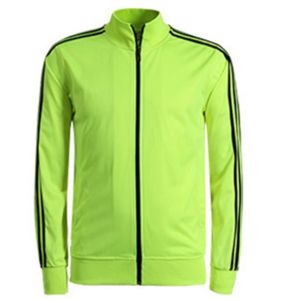 Breathable Lightweight Polyester Jacket Blank Standing Collar Gym Apparel