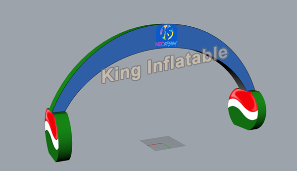 New Design Oxoford Inflatable Arches For Event Or Advertising With Size 9.8*5m