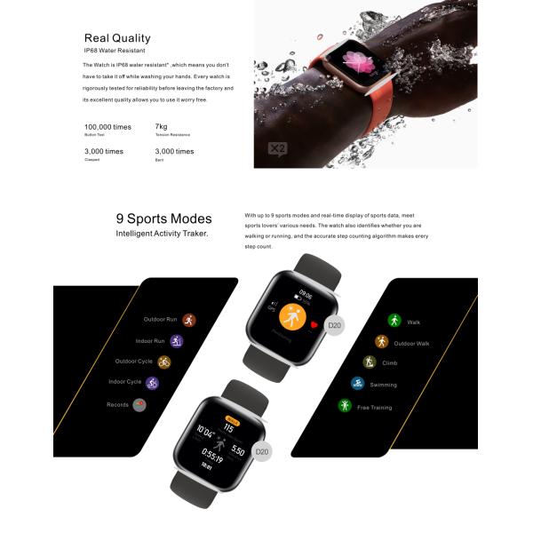 Mileage Record Children's Fitness Tracker Watch MTK2502 Smart Watch Step Counter