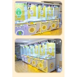 Dreamland New coin operated catcher metal cabinet arcade gift toys grabber crane