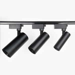 Kitchen COB LED Track Spotlight Black Modern Ceiling Track Lights