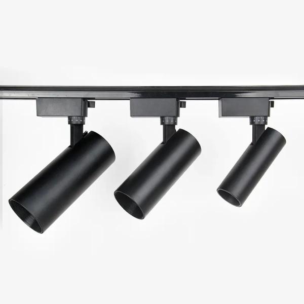 Buy Kitchen COB LED Track Spotlight Black Modern Ceiling Track Lights at wholesale prices