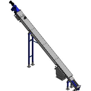 China 7500mm Length 2.2kw Tubular Screw Conveyor on sale