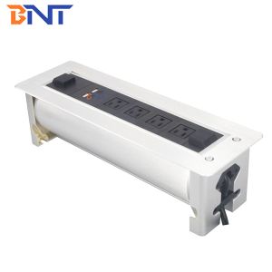 China Popular office furniture motorized flip up tabletop power outlet for conference table on sale