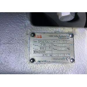 ABB TPS57D01 Main Engine Turbocharger Weight 410kg Marine Engine Turbocharger