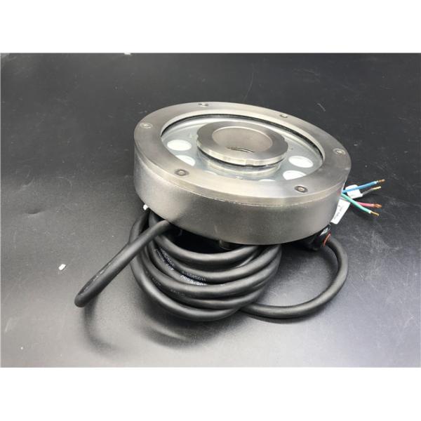 24VDC 27W Power Submersible Led Fountain Lights For G 1 1 / 2" Taper Water Jet Pipe