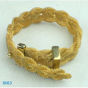 High Quality OEM /ODM metal bangles with gold plated