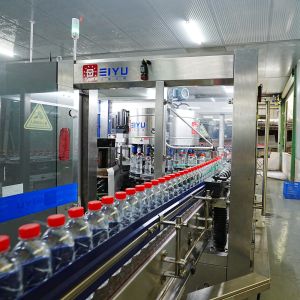 24000BPH Hot Melt Glue Labeler Machine Adhesive Labeling Machine With Multi Roll