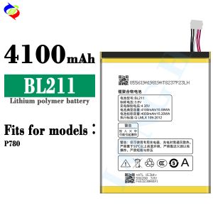 Quality 4100mAh BL211 Mobile phone Battery For lenovo P780 for sale