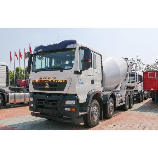 Buy Howo Concrete Mixer Truck 7.8 Cubic Tanker Howo TX 8*4 Drive Mode Weichai 350hp at wholesale prices