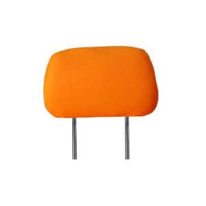 China Football Fans Car Headrest Covers Spandex Polyester Knitting 25*27cm on sale