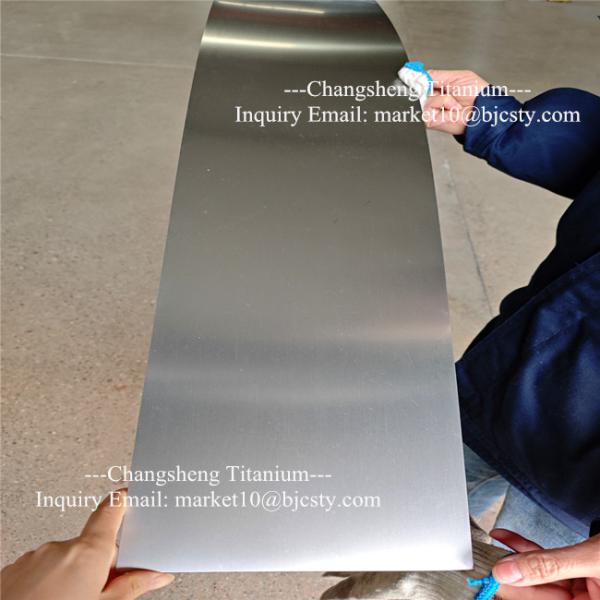 Buy Annealed 300-1000mm Pickling Surface ASTM B265 Titanium Plate at wholesale prices