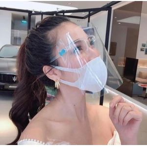 China ODM Transparent Anti Fog PPE Face Shields Visor With Glasses on sale