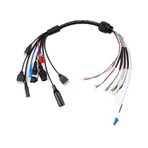Automotive Backshell Connector Cable Assembly for Customized Electric Security