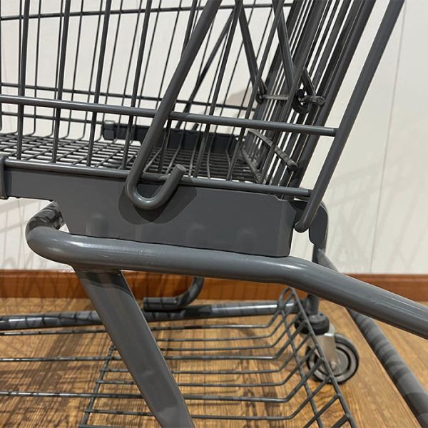 150L Store CE Certificate Elevator Wheel Steel Shopping Cart