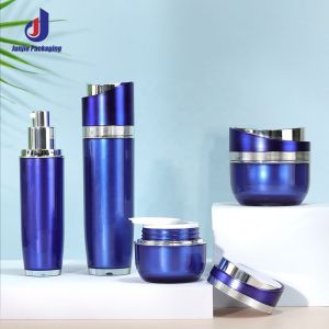 Custom Skincare Bottles Packaging Containers For Cosmetics Screen Printing