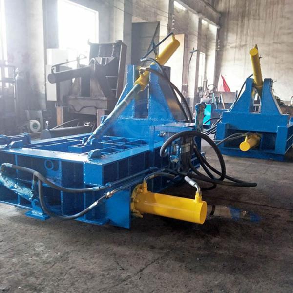 Vertical Tyre Baler Machine Iron Metal Hydraulic Press Baler
