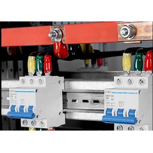 Low Voltage Industrial Electrical Switchgear Spray Paint Surface Treatment