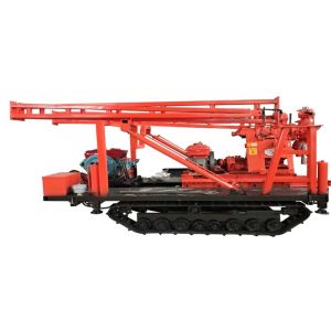 Underground Diamond Core Portable Well Drilling Rig Drill Depth 300m Diesel /