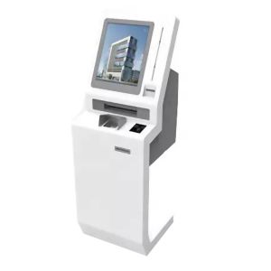 Card Issuing Note Recycler Receipt Printer Self Service Kiosk Machine