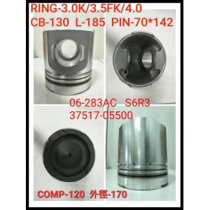 DM100 13216-1120 3AE1 78MM Piston 1121112310 6M61 ME133179