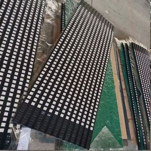 Wear Resistant Ceramic Pulley Lagging Lining Conveyor Drum Lagging