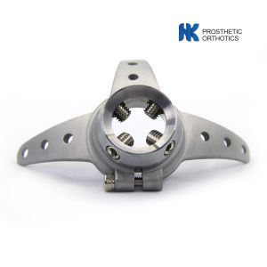 Three Anchor Rotatable Lower Limb Prosthetic Components Socket Adaptor