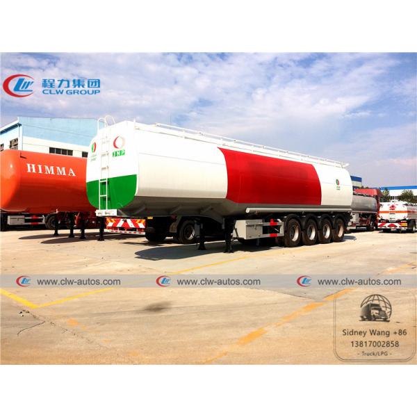 4 Axle 65000L 45T 50T 55T Fuel Tanker Truck Semi Trailer