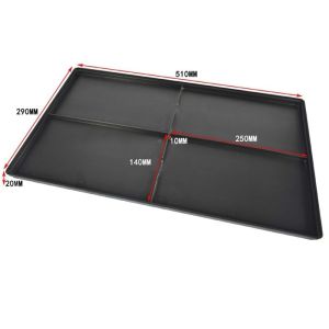 ESD Tray Conductive Component Container Bin Antistatic Circulation Box Esd