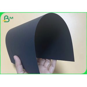 0.8mm 1.2mm Thick Black Paper Board Folding Resistant For Carton Inner Liner