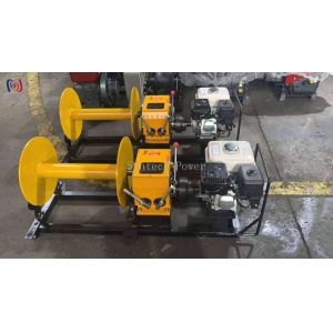 Cable Pulling Winch Heavy Duty Solution For Underground And Aerial Cable Laying