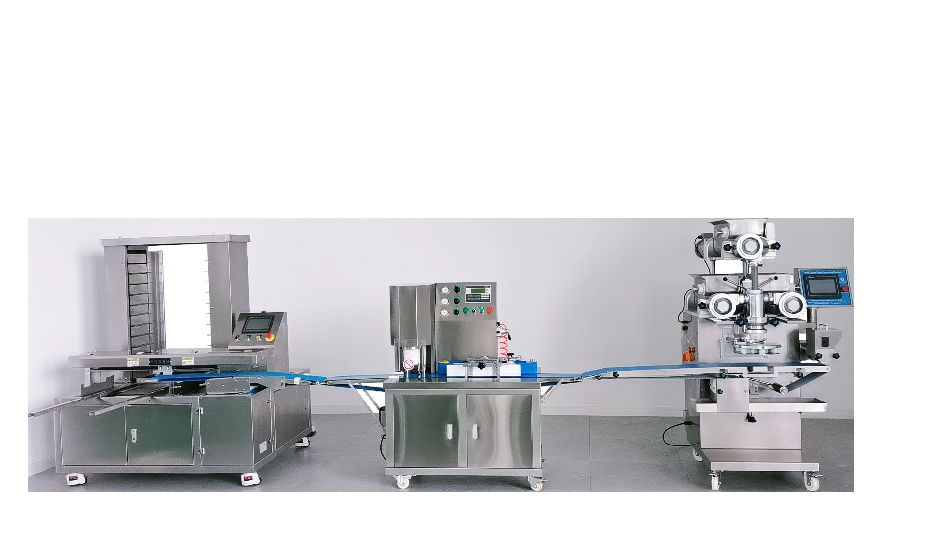 Stainless Steel Automatic Encrusting Machine 60pcs/min-90pcs/min For Pop Tart