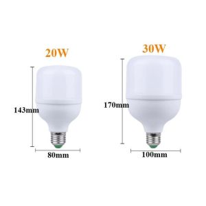 Aluminum 80lm/W 18W 45W B22 Indoor LED Bulb Lights