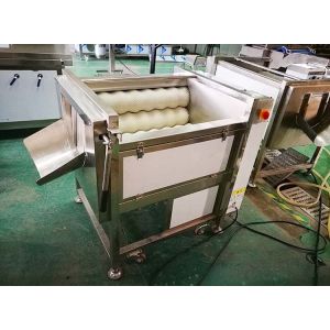 Automatic stainless steel Vegetable Fruit Potato washing Peeling Machine/Fish