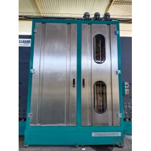 Stainless Steel 31KW Vertical Glass Washing Machine Drying Section