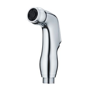 Surface Chrome Shower Toilet Spray , OEM 7*12cm Water Shattaf