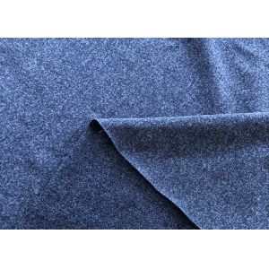 Brushed Melange Stretch Nylon Polyester Spandex Blend Fabric