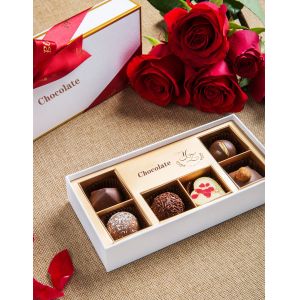 Paperboard Liner Type Chocolate Packaging Gift Boxes for Custom Design