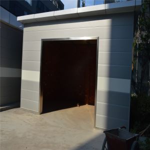 35sqm Shutter Door Garbage Sorting Room Modern Prefab Tiny Homes