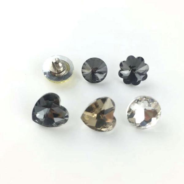 wholesale decorative glass shank button shirt buttons manufactory