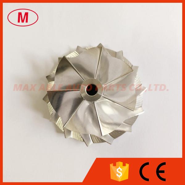 RHF5 42.00/54.80mm 7+7 blades high performance turbo turbocharger aluminum 2618/milling/billet compressor wheel