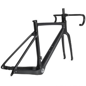 Disc Brake Carbon Gravel Bike Frameset 700C Carbon Road Frame