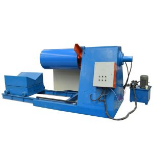 Small Pipe Bending Machine Holding Capacity Hydraulic Decoiler / Uncoiler