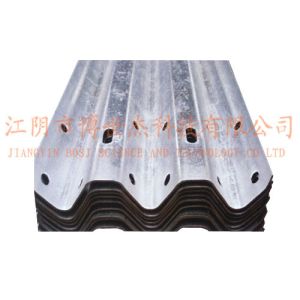 W Beam Highway Guardrail Roll Forming Equipment 8-15m/Min PLC Control 3 Waves