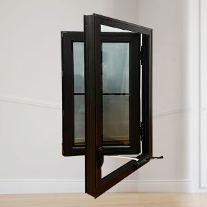 Thermal Break Aluminum Casement Windows with EPDM Sealing