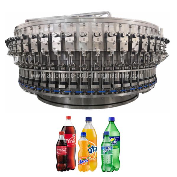 High Speed Automatic Bottle Filling Machine Fizzy Drink , Sparkling Water
