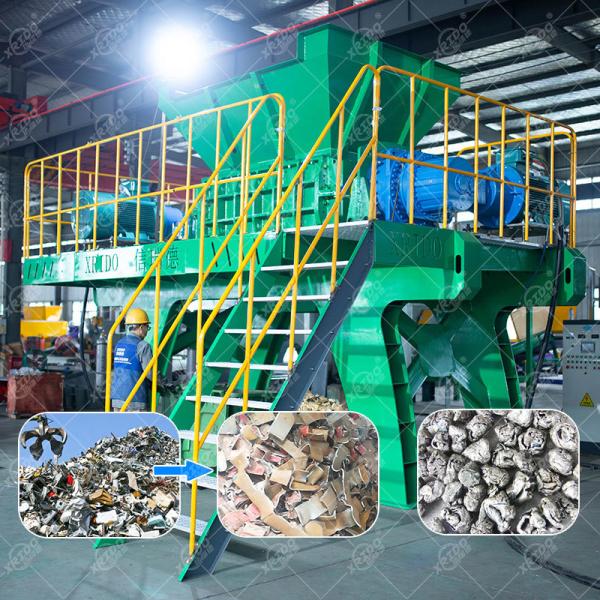 Buy Industrial Metal Shredder Machine for Scrap Metal Recycling at wholesale prices